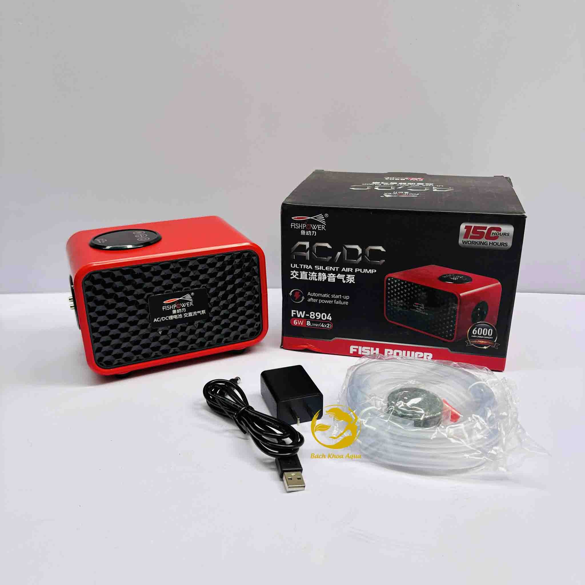 Máy sủi tích điện Fish Power 1 vòi - 2 vòi cảm ứng thông minh